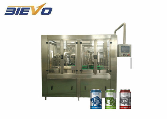 SUS 304 Füllmaschine-bescheinigte automatischer Bier-Abfüller ISO9001 Bier-1500bph