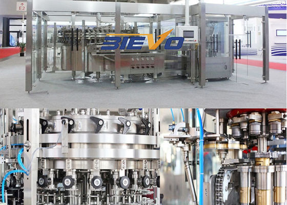 SUS 304 200ml ISO 9001 kann Getränkefüllmaschine 6000cph Tin Packing Machine