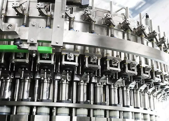 24 automatische Füllmaschine des alkoholfreien Getränkes der Kopf-6000bph karbonisierte das alkoholfreie Getränk, das Machinecarbonated-Wasser-Füllungs-Mach füllt