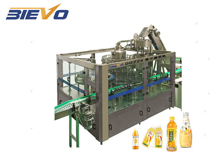 Frucht Juice Packaging Machine 6000bph 380V 3.5KW