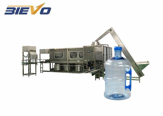 300BPH 5 Flaschenwasser der Gallone 20L, das machine-/18.9Lglaswasserfüllungs-Fließband Fasswasser-Füllmaschine füllt
