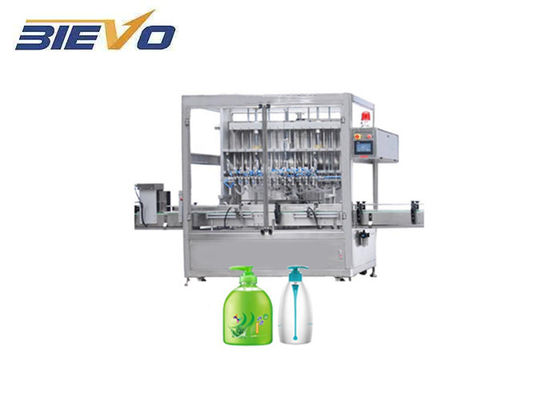 380V 4 Servosteuerungssystem Handdesinfizierer-Füllmaschine der chemischen Industrie der Köpfe 50ml tägliche